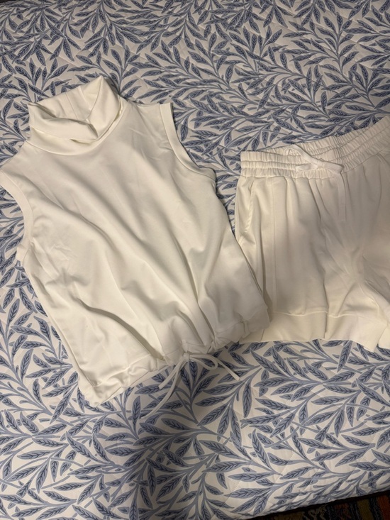 Other - Off White Women’s Turtleneck Top & Shorts Set❗️